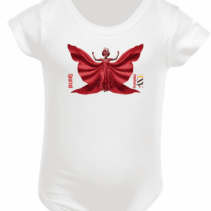 Orixá Iansã borboleta roupa de bebê - 100% algodão Protegidos pelo Axé, entidade, umbanda, candomblé, terreiro